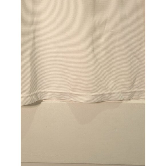 Ben Hogan Performance Polo Shirt L/XL White Short Sleeve Ribbed Texture - Picture 6 of 9